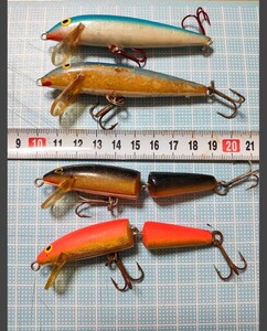 【RAPALA】ラパラ RAPALA ミノーセット　 オールド③