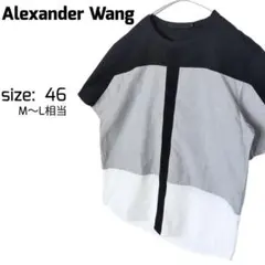 Alexander Wang アレキサンダー ワン 半袖シャツ 切替シャツ