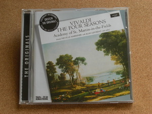 ＊ネヴィル・マリナー指揮（Neville・Marriner）／ヴィバルディ　四季　Academy　of　St.　Martin-in-the-Fields（475　7531）（輸入盤）