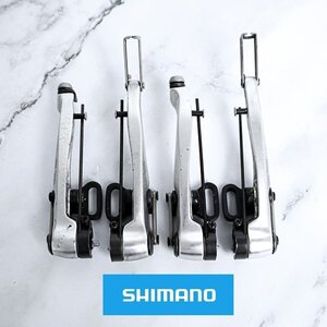 【1円★現状品】shimano シマノ デオーレ Deore XT BR-M739 パラレルリンク Vブレーキ 前後セット MTB 自転車 パーツ 動作未確認 43095