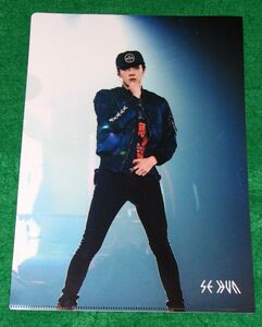 ∝10 クリアファイル [EXO SEHUN セフン] EXOBITION #1 -LIMITED SATELLITE-