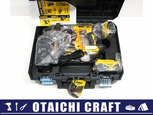 【未使用】DEWALT(デウォルト) 18V 24mm SDS ブラシレス 充電式ハンマードリル DCH273M2【/D20179900031108D/】