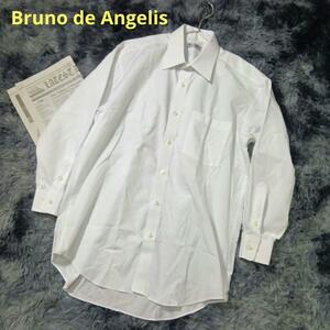 Bruno de Angelis ワイシャツ　メンズ　白　長袖　40 76