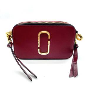 MARC JACOBS THE SNAPSHOT Shoulder Bag Burgundy / マークジェイコブス スナップショット ショルダーバッグ