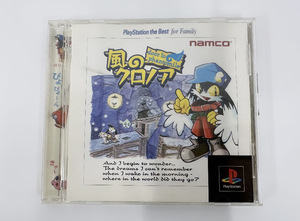 100円～◆namco ナムコ PlayStation プレーステーションソフト 風のクロノア door to phantomile PS PSソフト 当時物 プレステ1