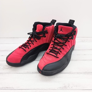 NIKE ナイキ Air Jordan エアジョーダン 12 Reverse Flu Game CT8013-602 US9.5 27.5cm 赤 VARSITY RED