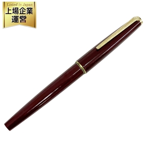 MONTBLANC 万年筆 ペン先刻印 ボルドー系 モンブラン 中古 O9440805