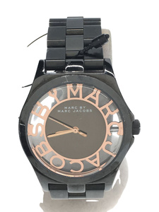 MARC BY MARC JACOBS◆腕時計/アナログ/BLK/BLK/mbm3254