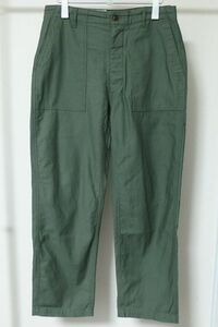 Engineered Garments エンジニアードガーメンツ WORKADAY Fatigue Pant Reversed Sateen ファティーグ パンツ M ベイカー