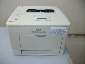 ★中古レーザープリンタ / NEC MultiWriter5300 / 自動両面印刷対応 / 印刷枚数:77,794枚 / 残量不明トナー・ドラム付き ★