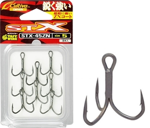 オーナー　カルティバ　STX-45ZN　5　トレブルフック　税込即決 OWNER Cultiva TrebleHook for plug made in japan