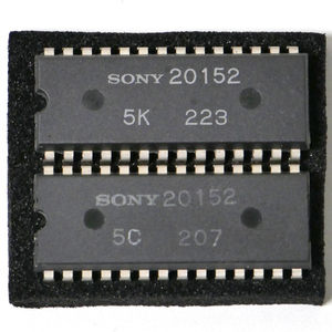 SONY ソニー CX20152 16bit積分型DAC IC 2個セット オーディオDAC自作用等に