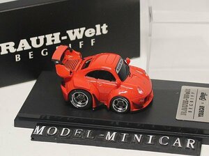 ▲入手困難！限定品！YOUCAR 1/64 ポルシェ Porsche 911 993 RWB RAUH-Welt Q 赤 新品