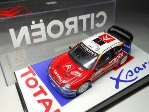 オートアート 1/43 シトロエン・クサラ WRC…＃1 S.ロエブ／D.エレナ … Ｗinner Rally Monte Carlo 2005