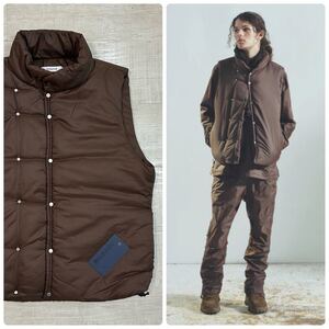 24aw 2024 nonnative ノンネイティブ HIKER PUFF VEST POLY TAFFETA ハイカー パフ ベスト ポリ タフタ NN-V4502 size 2 定価52,580円 701