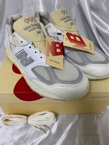 希少 本物 新品 正規品 真贋鑑定済NEW BALANCE M990TC2 V2 made in USA US9.5 27.5cm ニューバランス 990 991 992 993