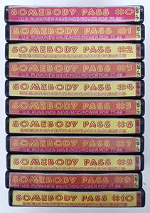 RARE U.K. PUNK / POWER POP Comp. シリーズ SOMEBODY PASS #0-#10 中古カセット 11 本セット KBD パンク