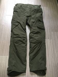 ☆ROUGH&ROAD RR7715LF ウインターカーゴパンツ 美品 定価¥19,580 MWショートサイズ 秋冬モデル Olive バイク ツーリング ラフアンドロード