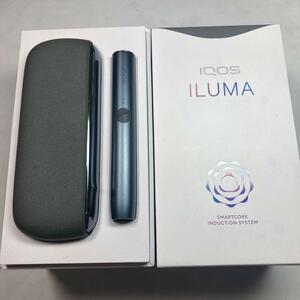 01.4744 売り切り〇通電確認済◎iQOS イルマ ペブルグレー 本体 アイコス 電子タバコ 加熱式タバコ