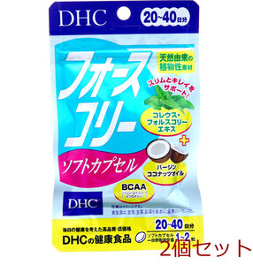 ＤＨＣ フォースコリー ソフトカプセル ２０日分 ４０粒入 2個セット