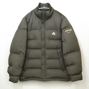 良品 NIKE ナイキ ACG tech NO-SEW シームレス ダウンジャケット size.L 旧ロゴ 3 OUTER LAYER COUCHE EXTERNE