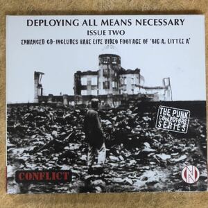 傑作!!CD!! コンフリクト Conflict Deploying All Means Necessary(Anarcho-punk CRASS アナルコ・パンク パンク天国 Discharge)