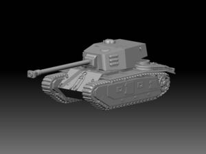 1/72レジンキット 未組立 未塗装 WW2フランス軍　ARL-44 重戦車　240609