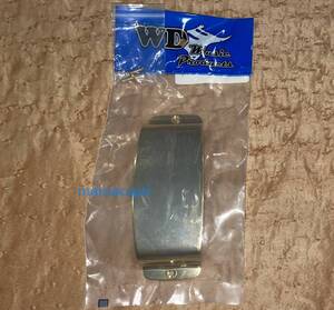 新品WD Music純正 Neck Pickup Cover Gold For Fender Jazz Bassフェンダー Styleジャズ ベース ジャズべ 用 フロント ピックアップ カバー