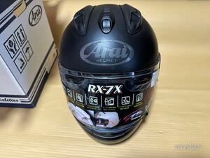 Arai RX-7X フラットブラック Lサイズ 製造2023年 箱付き