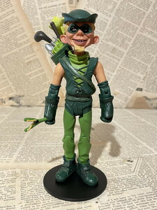 ☆MADマガジン/マッドマガジン/フィギュア/即決/アルフレッド/MAD Alfred E. Neuman/Action figure(Green Arrow) OA-034