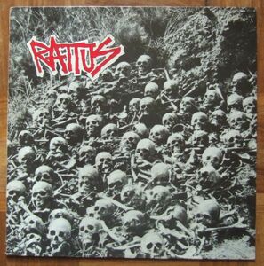 RATTUS - S/T -LP（RAT CAGE）1984年 オリジナル盤 ★★ フィンランド ハードコア パンク / FINLAND HARDCORE PUNK / KBD