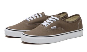 ★即決★VANS ヴァンズ AUTHENTIC オーセンティック VN0A5JMP1NU WALNUT 6H（24.5cm） goout BEAMS サーフ