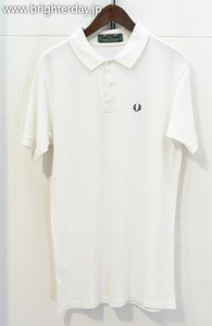 ■FRED PERRY ポロシャツ■フレッドペリー 白40