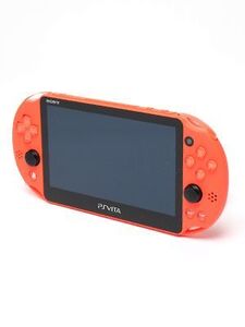 【箱説なし】PlayStationVita Wi-Fiモデル ネオン・オレンジ(PCH2000ZA24)/本体(携帯ゲーム機)