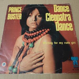 Prince Buster - Dance, Cleopatra, Dance / Waiting For My Rude Girl // Blue Elephant 7inch / Ska / AA2957