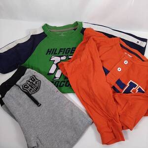 トミーヒルフィガー Tommy Hilfiger Tシャツ カットソー スウェット 3点セット 子供服 サイズ5～7 KH0202