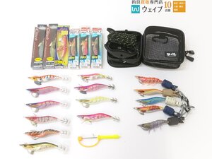 ヤマシタ エギ王、ヨーヅリ アオリーQ、デュエル パタパタ、シマノ セフィア クリンチ 等 エギ 3.0号・3.5号 他 計23点セット