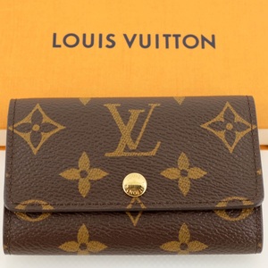 【未使用品】LOUIS VUITTON ルイヴィトン ミュルティクレ6 キーケース6本 モノグラム M62630 RFID（ICチップ入り）