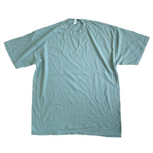 LOS ANGELES APPAREL　ロサンゼルスアパレル　Tシャツ　アトランティックグリーン　Mサイズ　無地 6.5oz Garment Dye MADE IN USA