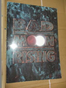 ツアー・パンフレット 　バッド・ムーン・ライジング Bad Moon Rising JAPAN TOUR 1991年　カル・スワン ダグ・アルドリッチ　　JAPAN TOUR