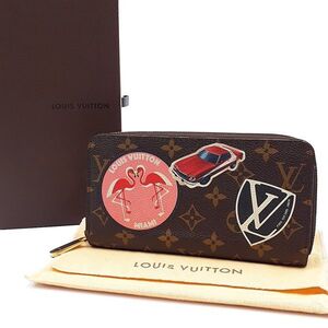 ◆希少◆ ルイヴィトン LOUIS VUITTON 長財布 M62149 ワールドツアーコレクション ジッピー ウォレット モノグラム 01-24110101-d