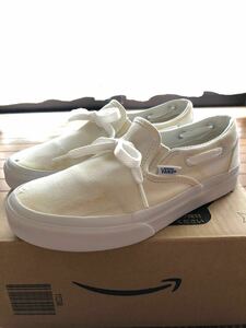 VANS LACEY V198R NATURAL バンズ レイシー ナチュラル キャンバス US 4H 22.5cm ABC MART 購入 USED品