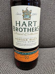 モートラック 22年 HART BROTHERS 1990-2013 700ml 54.4% シェリーバット MORTLACH