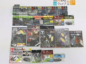 ジャッカル タングステン ブレイクブレード 1/4oz、レイドジャパン エグダマ タイプレベル 2.5g 他 計23点セット 未使用品