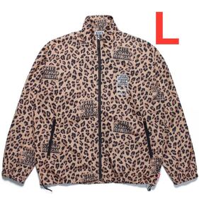 WACKO MARIA × Black Eye Patch LEOPARD TRACK JACKET Lサイズ ワコマリア ブラックアイパッチ レオパード トラックジャケット