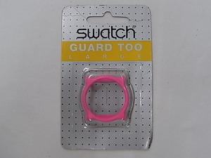 絶版当時物新品未使用品!! SWATCH GUARD TOO LARGE Neon Pink / スウォッチ ガードトゥー ラージサイズ ネオンピンク