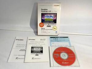 中古 Parallels Desktop 4.0 for Mac プロダクトキーカードあり 未確認現状 1162m2100