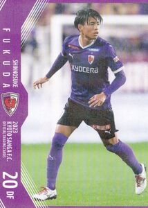 京都サンガFC 2023 オフィシャル KP20 福田心之助 パラレル版