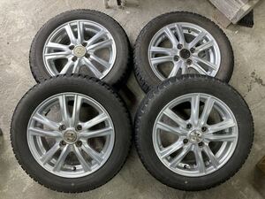 ZEPHYR 155/65R14 4.5J +43 PCD100 アルミホイール4本セット