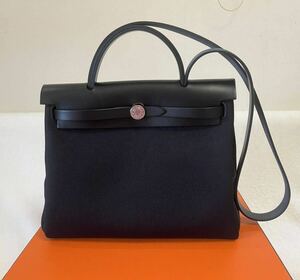 HERMES エールバッグジップ31 ルトゥルネ ブラック　未使用